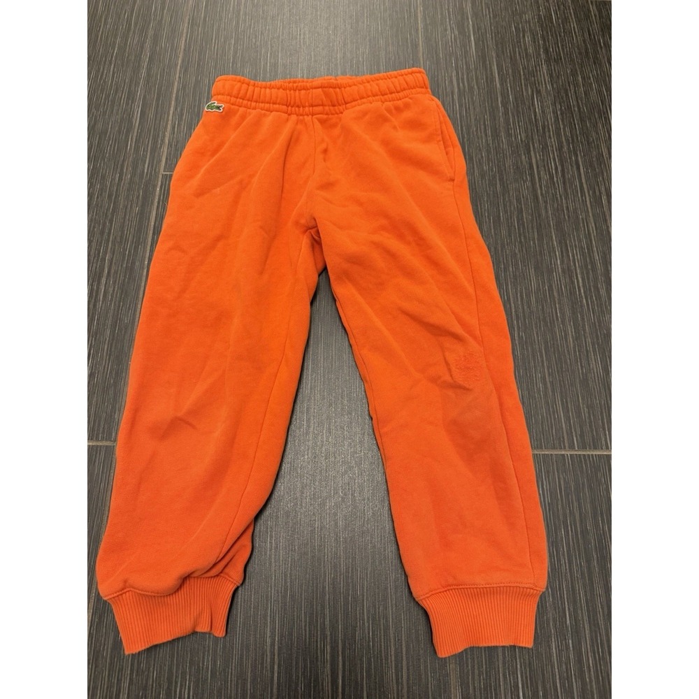 Lacoste Sport Pocket Brushed Fleece Jogger Sweatpants Kids Sz 6‎ Gorpcore Play